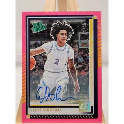 2025 Donruss Elliot Cadeau Future Frames /15 trading card, front