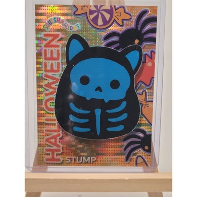 2024 Panini Squishmallows Halloween Stump Prizm trading card, front