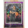 2024 Panini NBA Hoops Stephon Castle Purple Explosion trading card, front