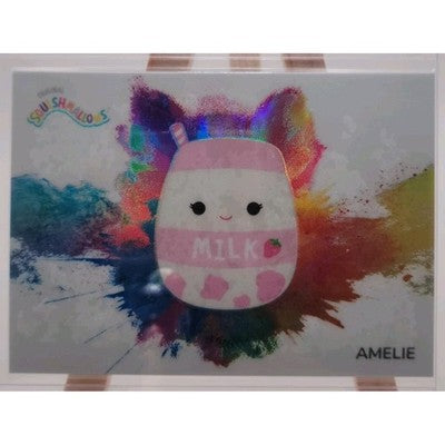 2024 Panini Squishmallows Series 1 Amelie Color Blast trading card, front