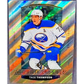 2025-26 Upper Deck Tage Thompson Gold Patterned Foilboard trading card, front