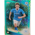 2025-26 Topps Uefa Club Competitions Scott McTominay Aqua X-Fractor trading card, front