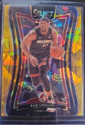 2024 Panini Select Bam Adebayo trading card, front