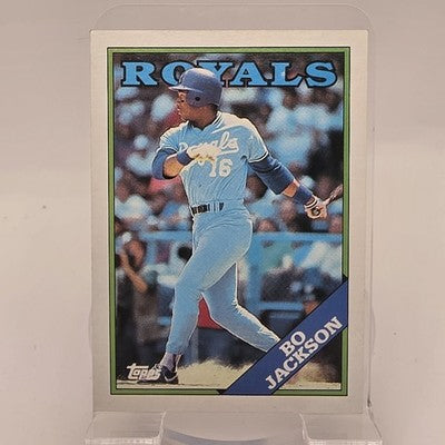 1989 Topps Base Set Bo Jackson trading card, front