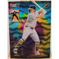 2025 Panini Select Nick Kurtz Tie Dye trading card, front