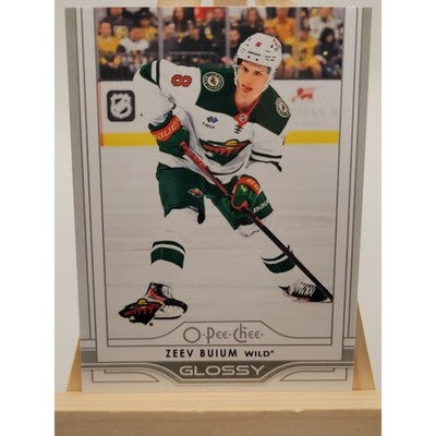 2025-26 Upper Deck Series 2 Zeev Buium Glossy trading card, front