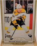 2025-26 Upper Deck Matthew Wood Glossy trading card, front