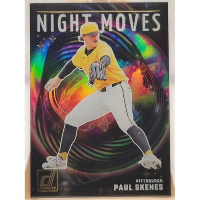 2025 Panini Donruss Night Moves Paul Skenes SSP trading card, front